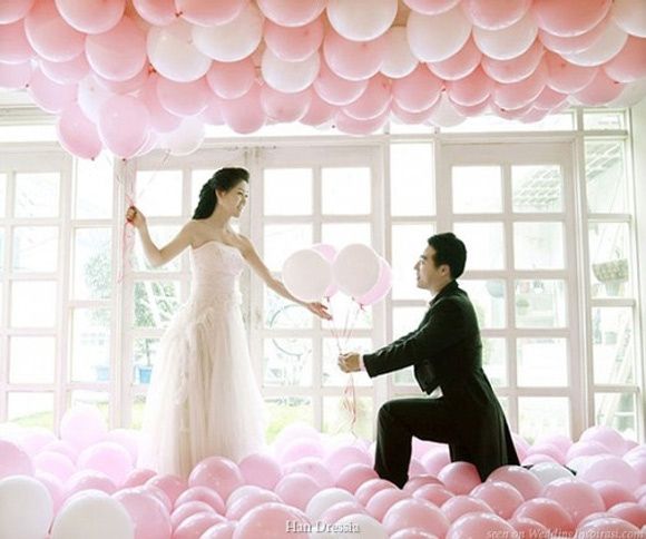 jolie déco ballons 