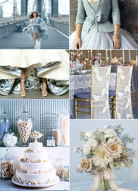 Mariage en bleu