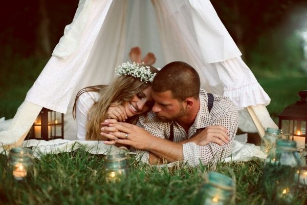 mariage peace and love