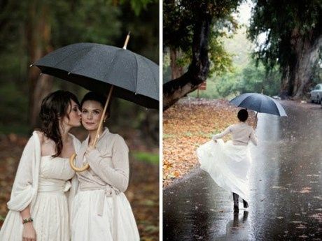 Un mariage sous la pluie, une catastrophe??