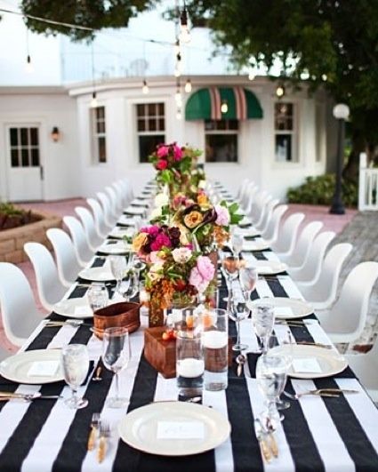 mariage noir et blanc