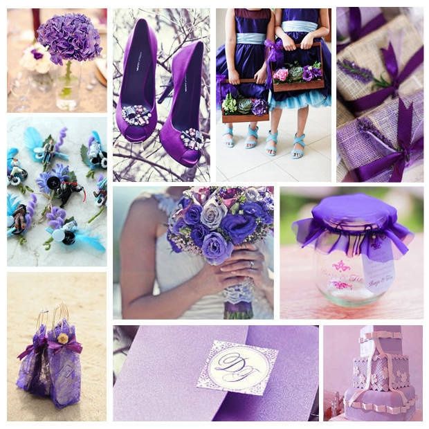 Le club du mariage violet