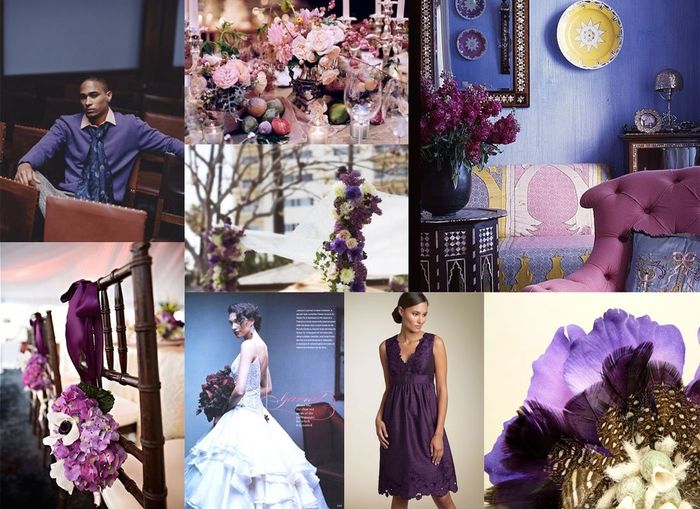 Le club du mariage violet