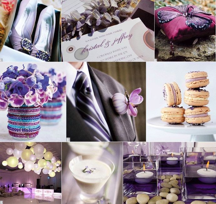 Le club du mariage violet