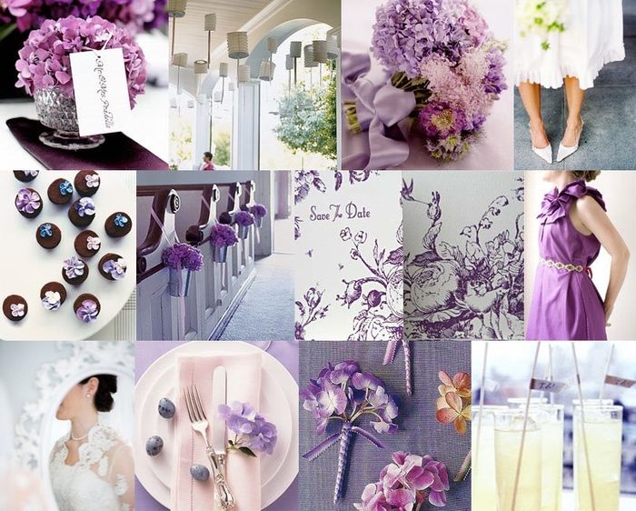 Le club du mariage violet