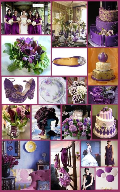 Le club du mariage violet