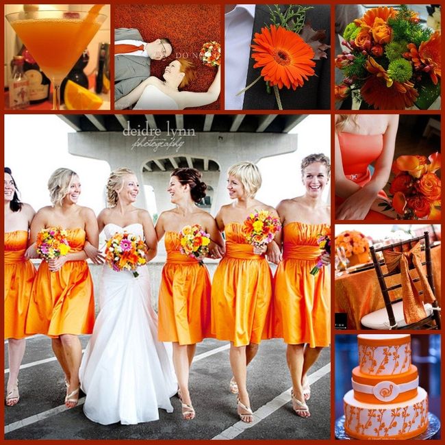 Le club du mariage orange 