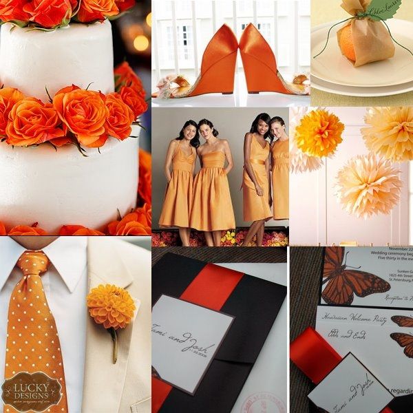 Le club du mariage orange 