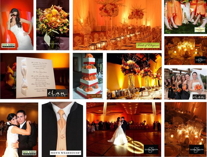 Le club du mariage orange 