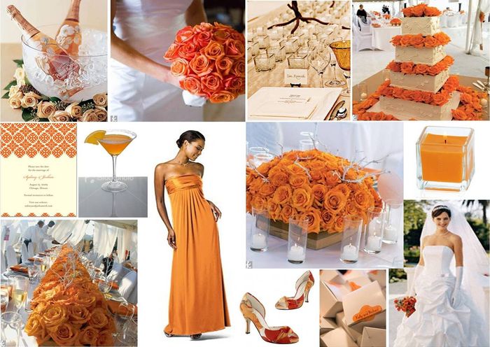 Le club du mariage orange 