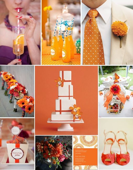Le club du mariage orange 