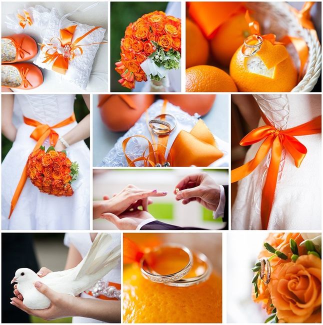 Le club du mariage orange 
