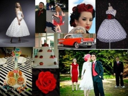 Theme rock'n'roll pour mariage