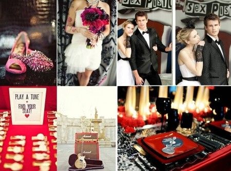 Theme rock'n'roll pour mariage