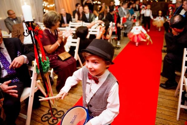 pour un mariage sorti du cirque 