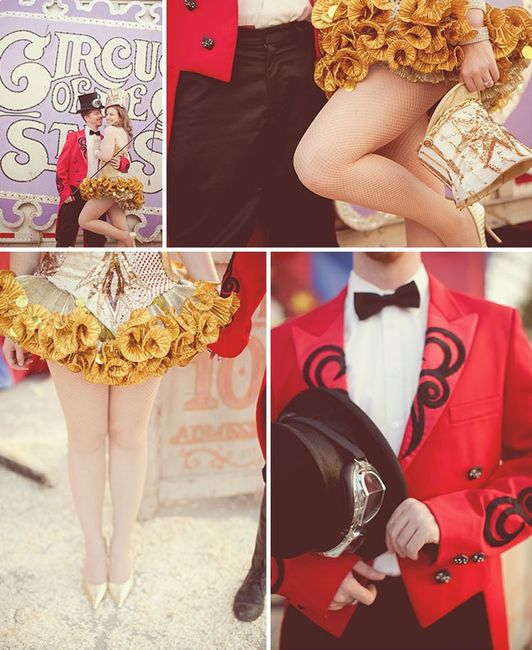 pour un mariage sorti du cirque 