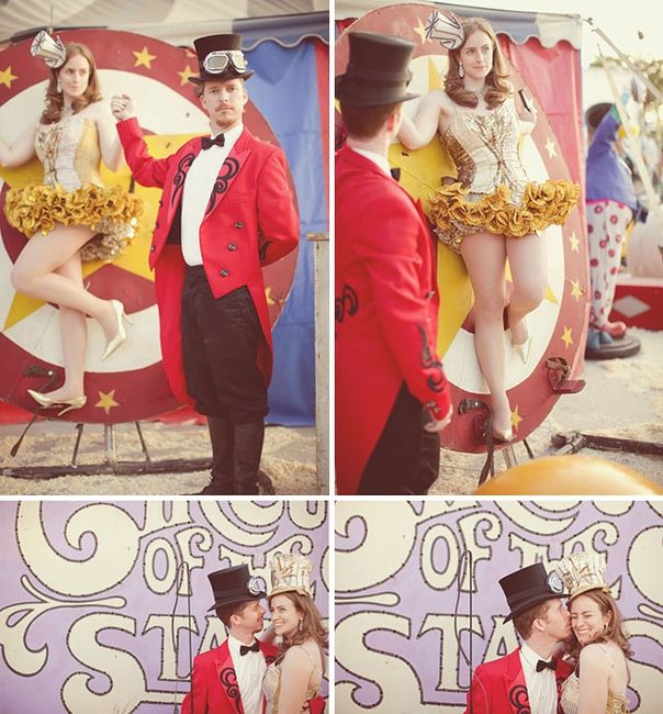 pour un mariage sorti du cirque 