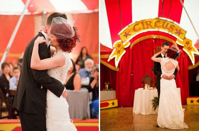 pour un mariage sorti du cirque 