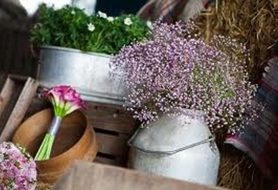 Idées déco #35 pour décorer avec des vieux pots de lait - 6