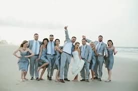 Le club du mariage bleu et gris