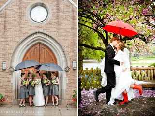 Mariage sous la pluie
