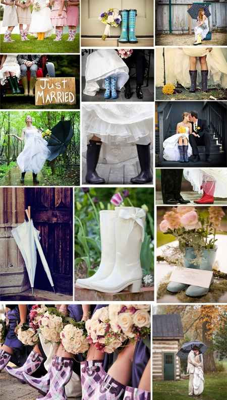 MAriage sous la pluie 