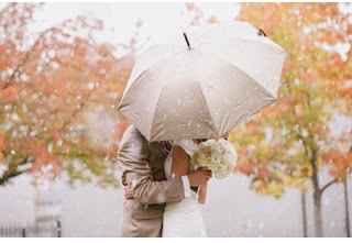 Mariage sous la pluie