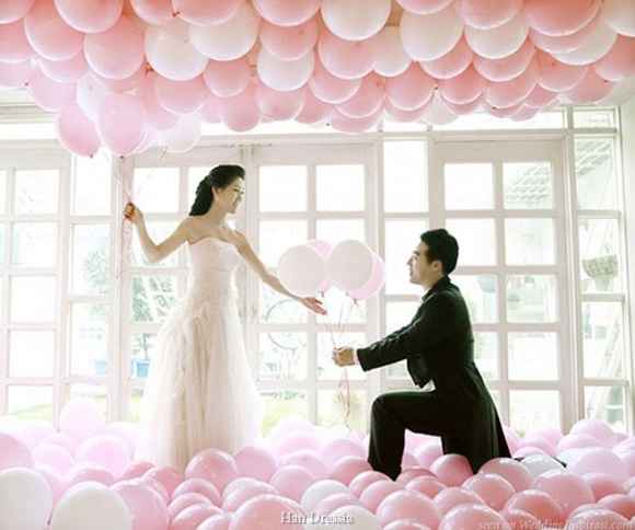 jolie déco ballons 
