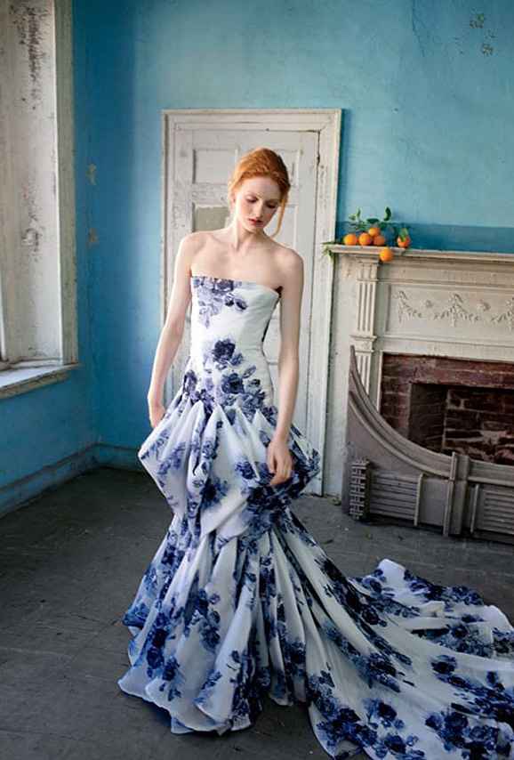 un mariage en bleu 