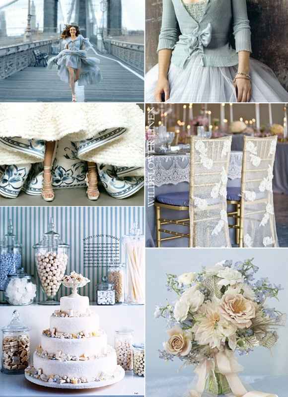 Mariage en bleu 