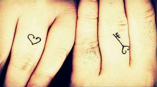 Les tatouages en couple