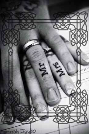 Les tatouages en couple 