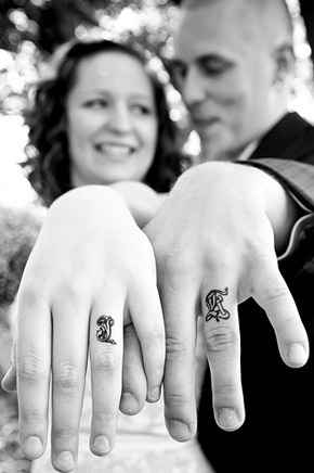 Les tatouages en couple 