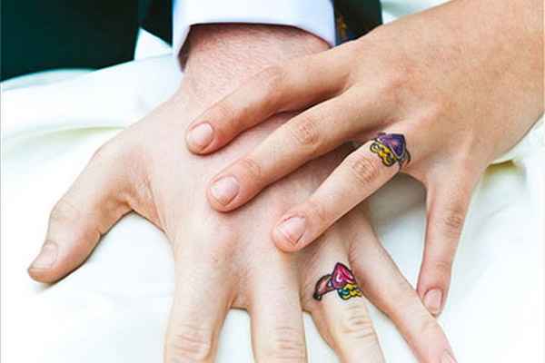 Les tatouages en couple