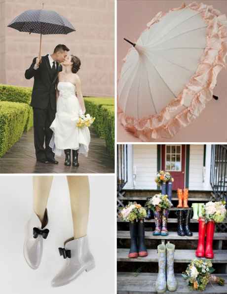 Una mariage sous la pluie, une catastrophe??
