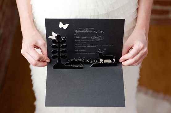 mariage noir et blanc