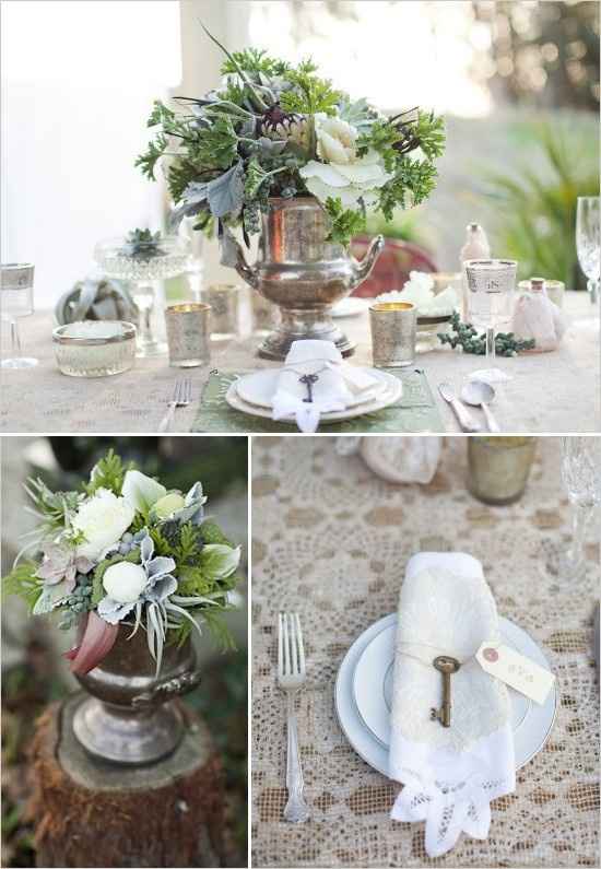 Décoration avec des clés