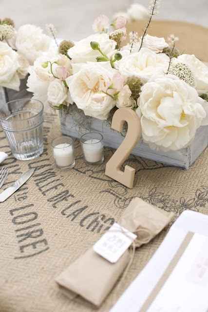 Idées décoration avec de la toile de jute