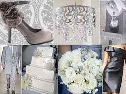 le club du mariage gris et blanc