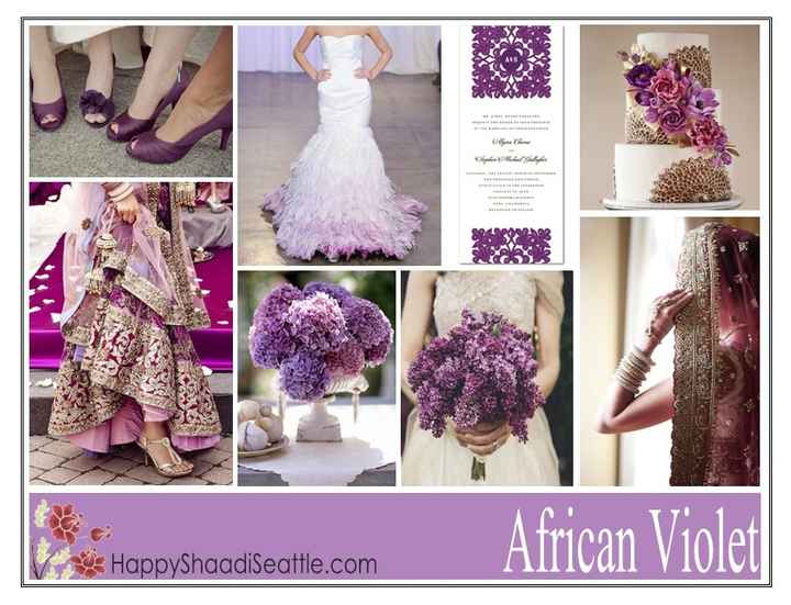 Le club du mariage violet