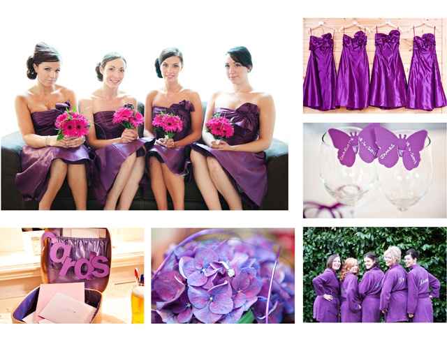 Le club du mariage violet