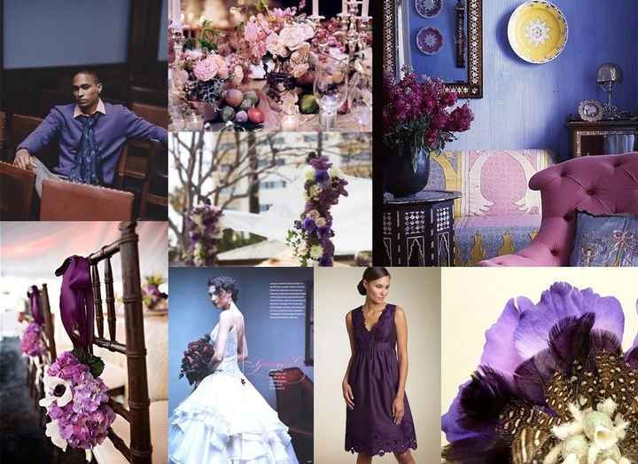 Le club du mariage violet