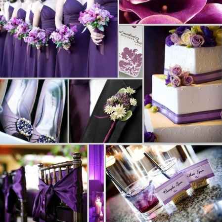 Le club du mariage violet