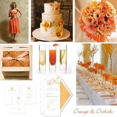 Le club du mariage orange 