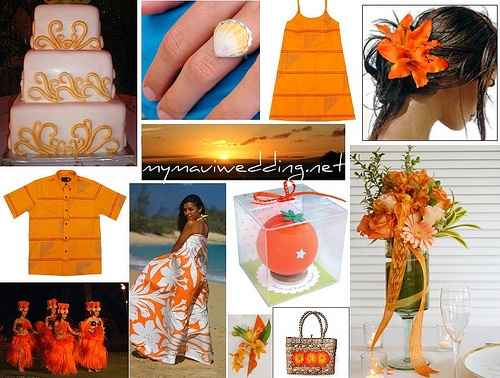 Le club du mariage orange 
