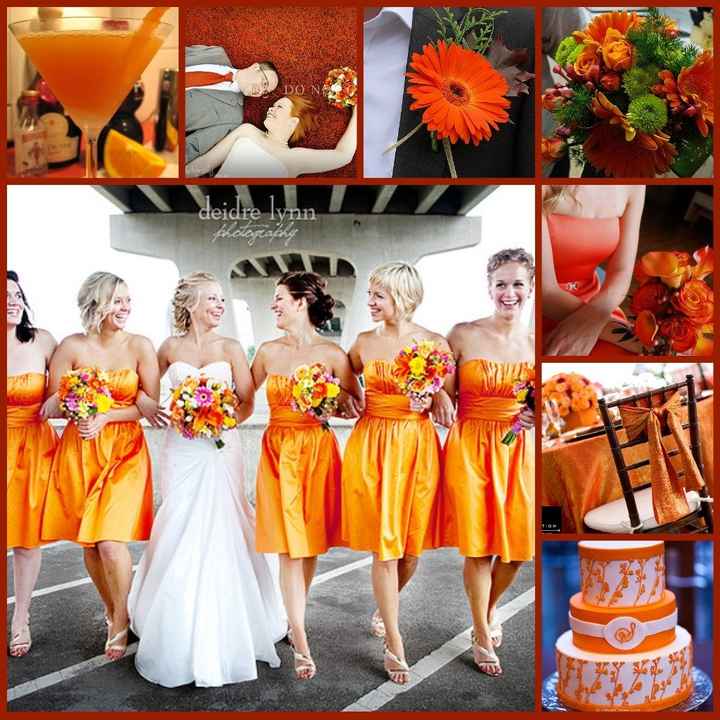Le club du mariage orange 