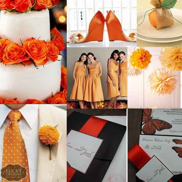 Le club du mariage orange 