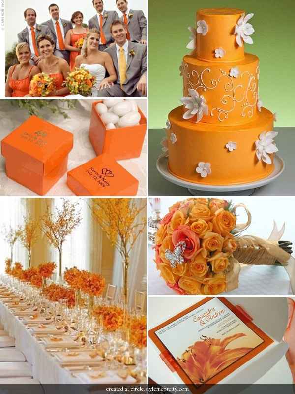 Le club du mariage orange 