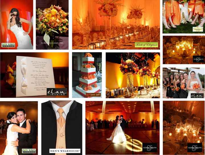Le club du mariage orange 