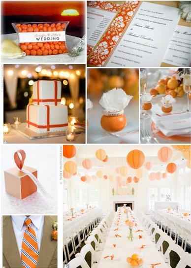 Le club du mariage orange 